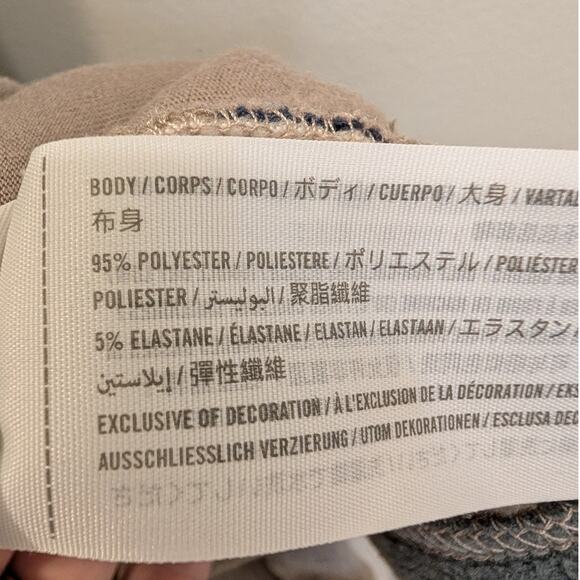 Abercrombie & Fitch Kids Fleece Hooded Jacket Light Layer Travel - Size 11/12 - Picture 9 of 9